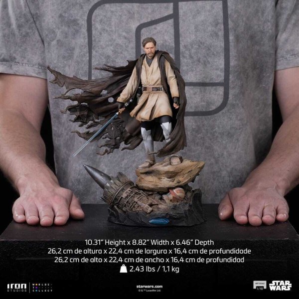 Art Scale Obi-Wan Signatures 26 cm - Iron Studios Star Wars