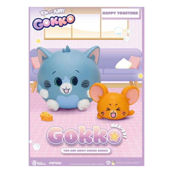 Tom & Jerry Assortment Blind Box Figures Gokko Series (6)