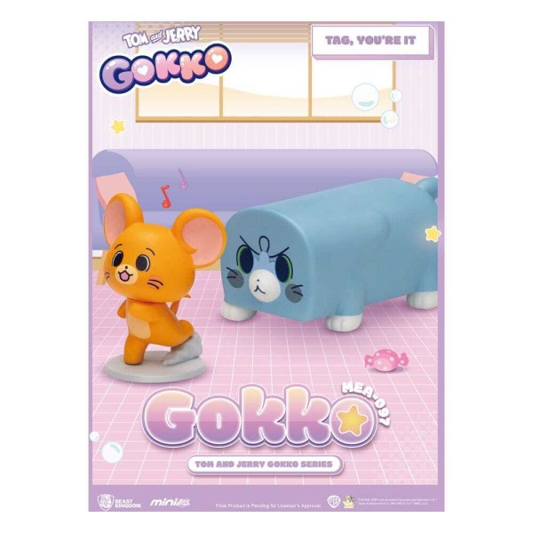 Tom & Jerry Assortment Blind Box Figures Gokko Series (6)