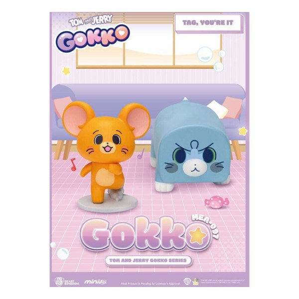 Tom & Jerry Assortment Blind Box Figures Gokko Series (6)