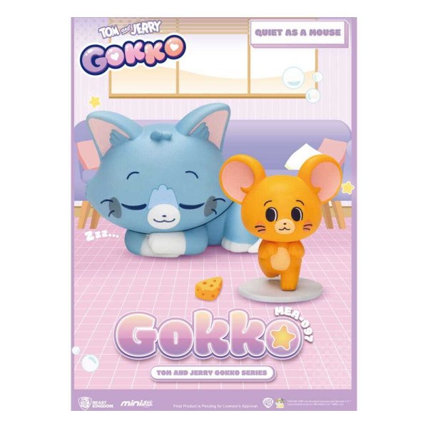 Tom & Jerry Assortment Blind Box Figures Gokko Series (6)