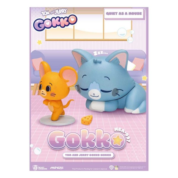 Tom & Jerry Assortment Blind Box Figures Gokko Series (6)