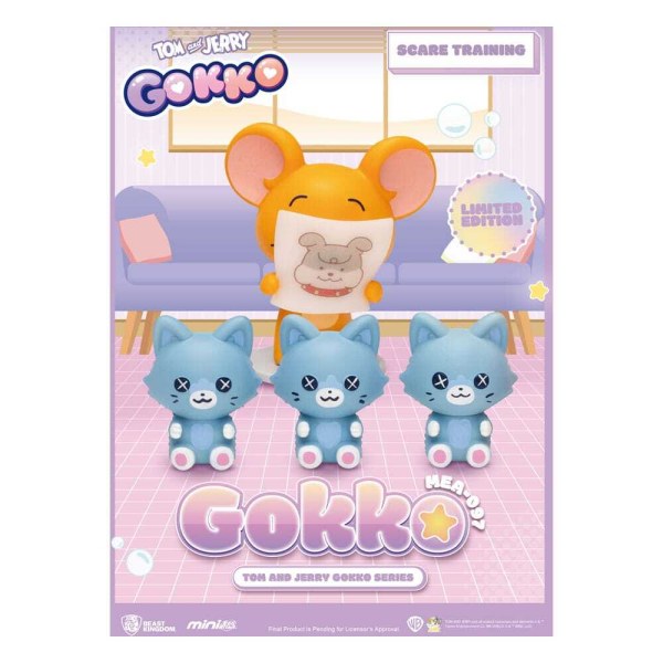 Tom & Jerry Assortment Blind Box Figures Gokko Series (6)