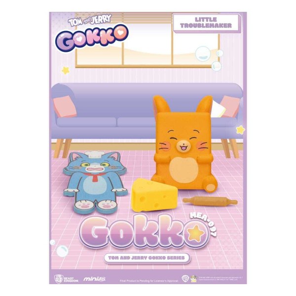 Tom & Jerry Assortment Blind Box Figures Gokko Series (6)