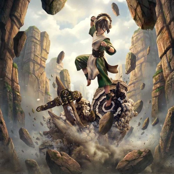 Art Scale Toph 20cm - Iron Studios Avatar: The Last Airbender