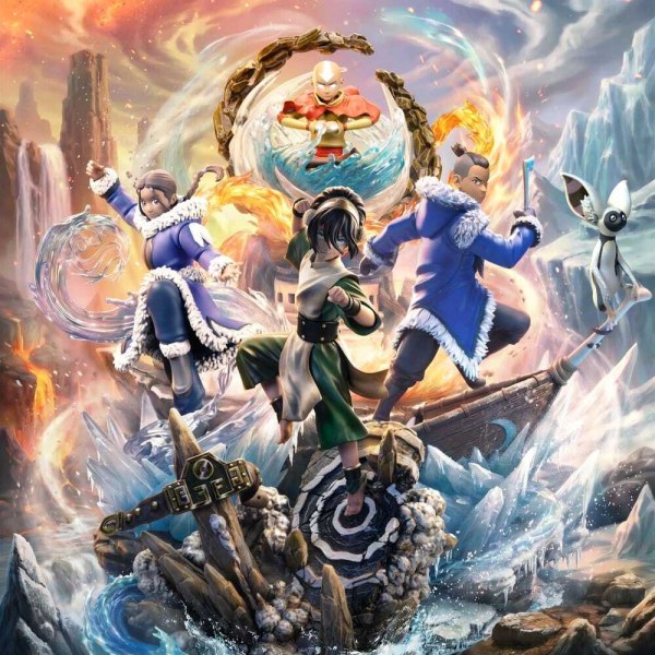 Art Scale Toph 20cm - Iron Studios Avatar: The Last Airbender