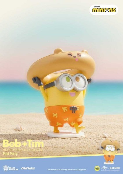 Minions assortment figurines Mini Egg Attack Blind Box Minions bob & tim series 9 cm (6)