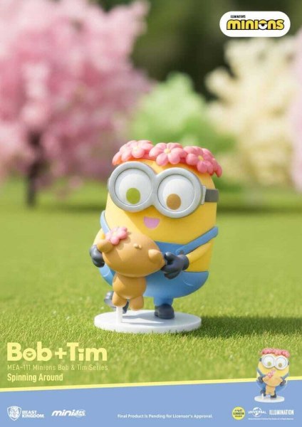 Minions assortment figurines Mini Egg Attack Blind Box Minions bob & tim series 9 cm (6)