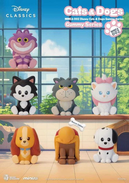 Disney Cats & Dogs figurine Blind Box - Mini Egg Attack Gummy Series 3 cm