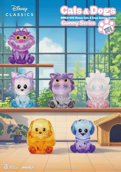 Disney Cats & Dogs figurine Blind Box - Mini Egg Attack Gummy Series 3 cm