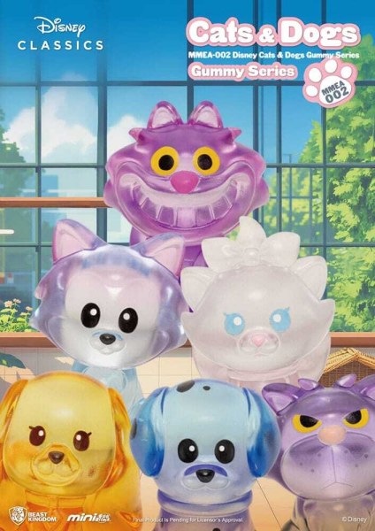 Disney Cats & Dogs figurine Blind Box - Mini Egg Attack Gummy Series 3 cm