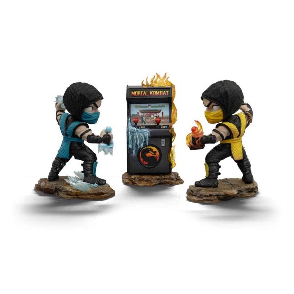 Mini Co. Scorpion vs. Subzero Arcade, 2 figures Set 15 cm - Iron Studios Mortal Kombat