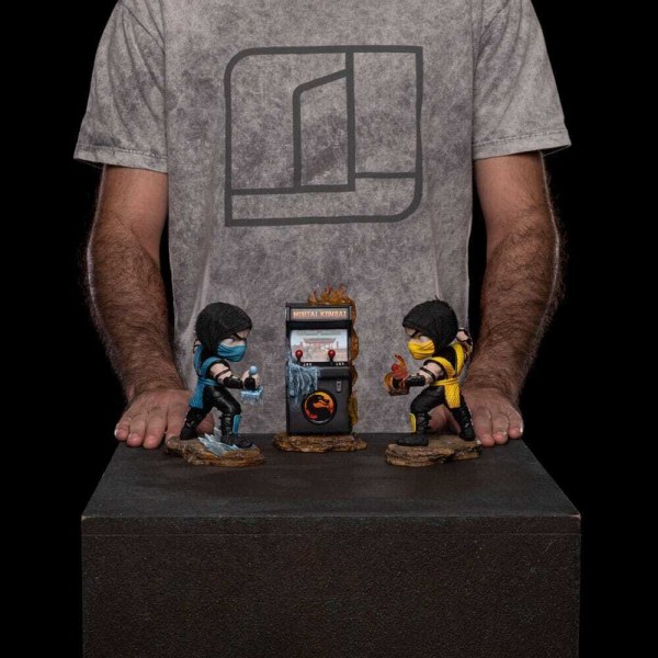 Mini Co. Scorpion vs. Subzero Arcade, 2 figures Set 15 cm - Iron Studios Mortal Kombat