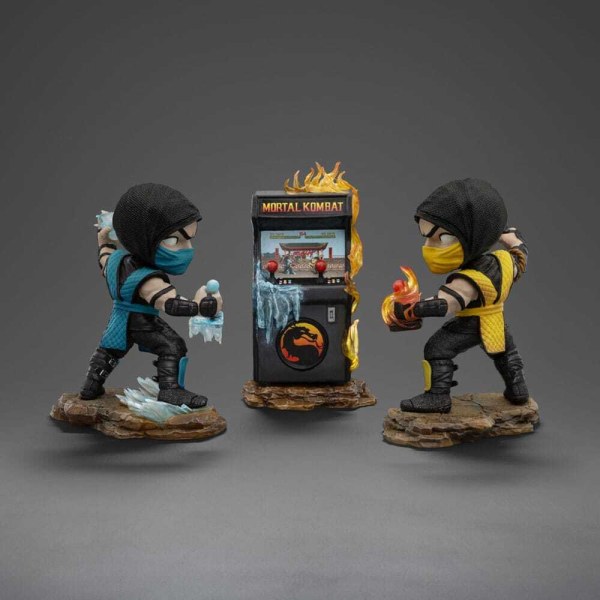 Mini Co. Scorpion vs. Subzero Arcade, 2 figures Set 15 cm - Iron Studios Mortal Kombat