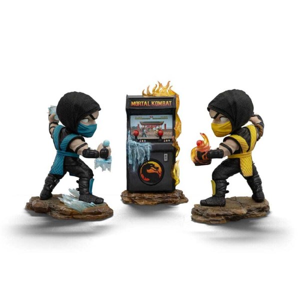 Mini Co. Scorpion vs. Subzero Arcade, 2 figures Set 15 cm - Iron Studios Mortal Kombat