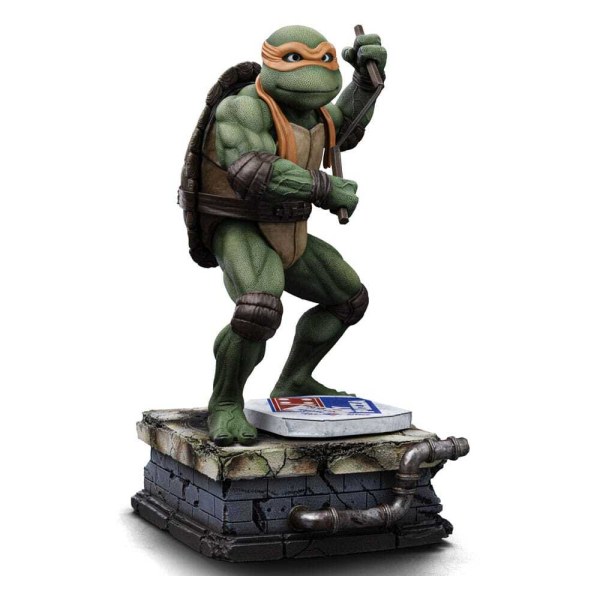 Teenage Mutant Ninja Turtles 1/10 scale statue , Art Scale Michelangelo, 19 cm