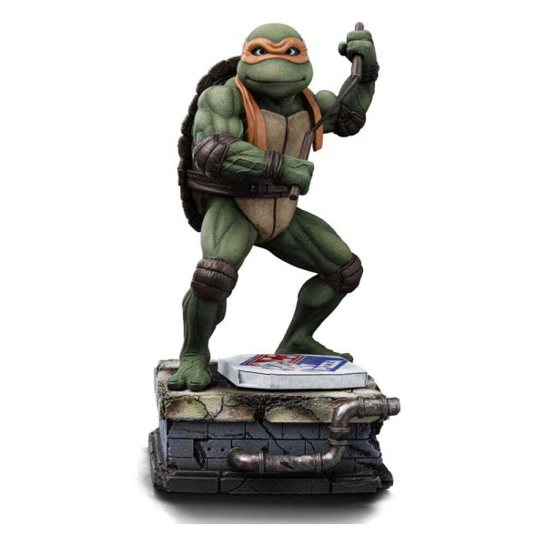 Teenage Mutant Ninja Turtles 1/10 scale statue , Art Scale Michelangelo, 19 cm