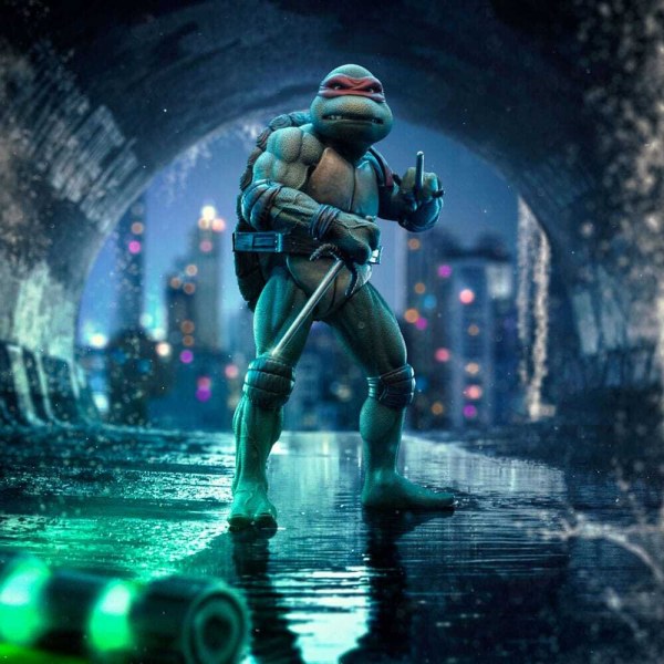 Teenage Mutant Ninja Turtles 1/10 Art Scale Raphael statue, 21 cm