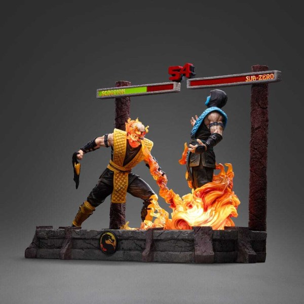 Mortal Kombat statuette 1/10 Deluxe Art Scale Scorpion Fatality 27 cm