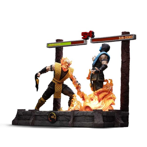 Mortal Kombat statuette 1/10 Deluxe Art Scale Scorpion Fatality 27 cm