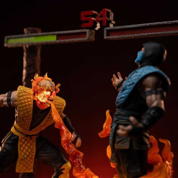 Mortal Kombat statuette 1/10 Deluxe Art Scale Scorpion Fatality 27 cm