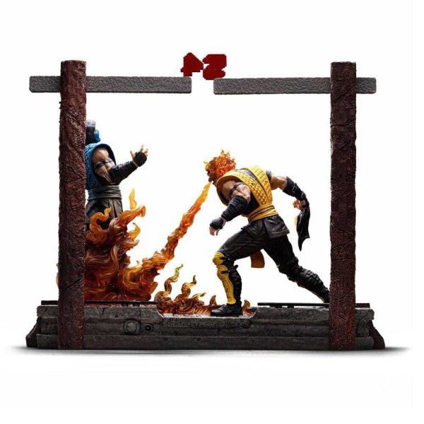 Mortal Kombat statuette 1/10 Deluxe Art Scale Scorpion Fatality 27 cm
