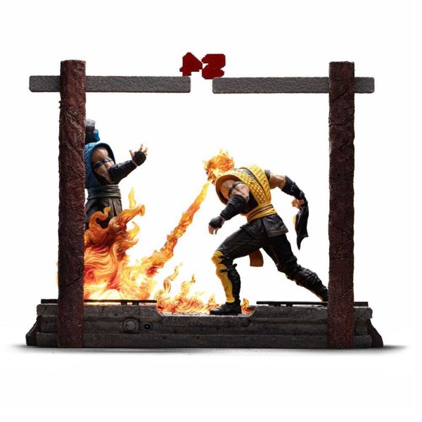 Mortal Kombat statuette 1/10 Deluxe Art Scale Scorpion Fatality 27 cm