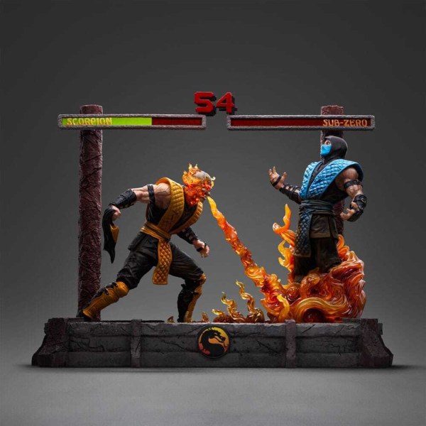 Mortal Kombat statuette 1/10 Deluxe Art Scale Scorpion Fatality 27 cm