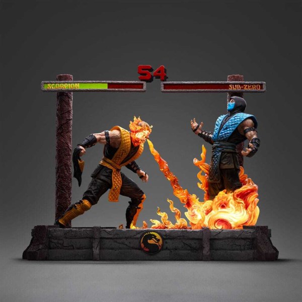 Mortal Kombat statuette 1/10 Deluxe Art Scale Scorpion Fatality 27 cm