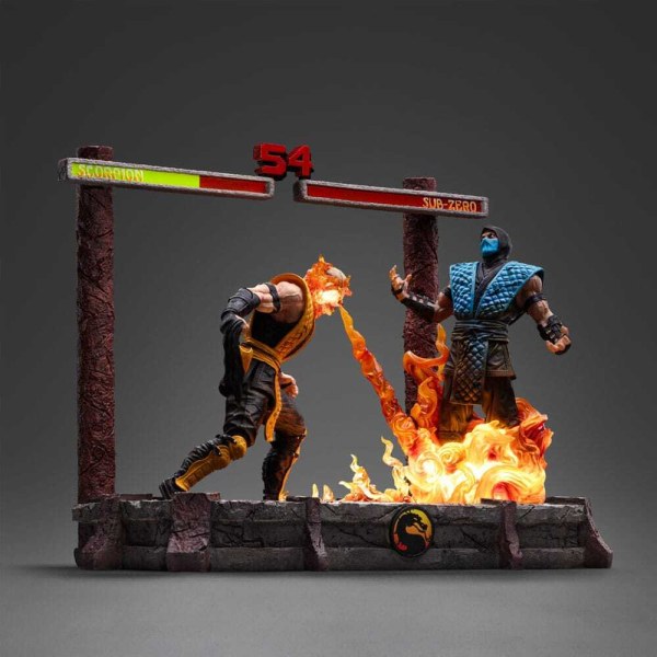 Mortal Kombat statuette 1/10 Deluxe Art Scale Scorpion Fatality 27 cm