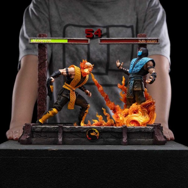 Mortal Kombat statuette 1/10 Deluxe Art Scale Scorpion Fatality 27 cm
