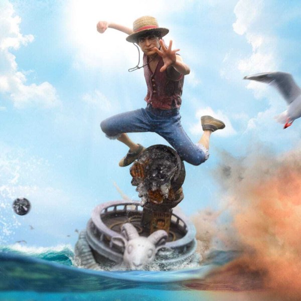 One Piece Statue 1/10 Art Scale Luffy 23 cm