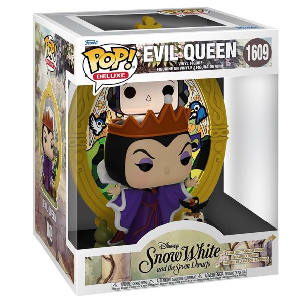 FUNKO POP Deluxe! 1609 Evil Queen Stained Glass - Disney Villains