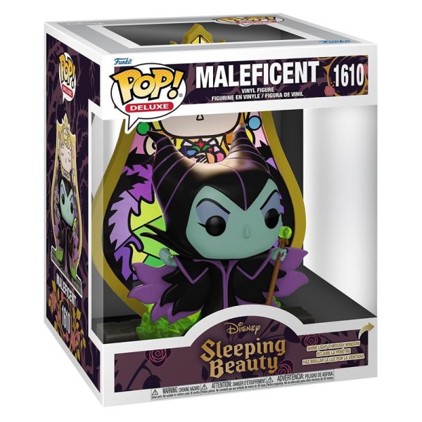 FUNKO POP Deluxe! 1610 Maleficent Stained Glass - Disney Villains