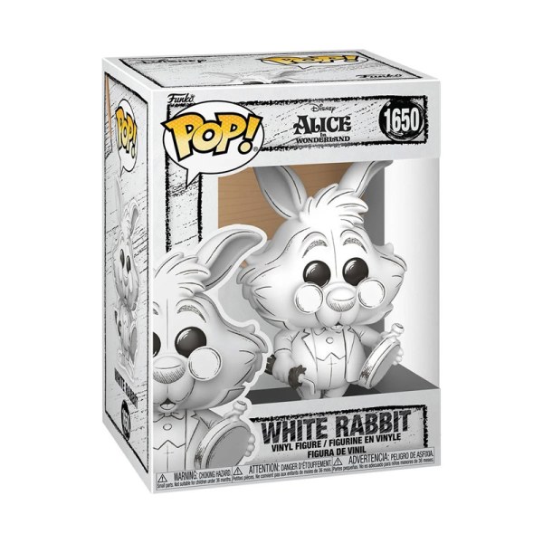 FUNKO POP! 1650 Sketched White Rabbit - Disney Alice in wonderland