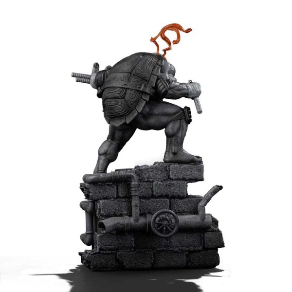 Ninja Turtles statuette 1/10 Art Scale Michelangelo Black and White Variant 26 cm