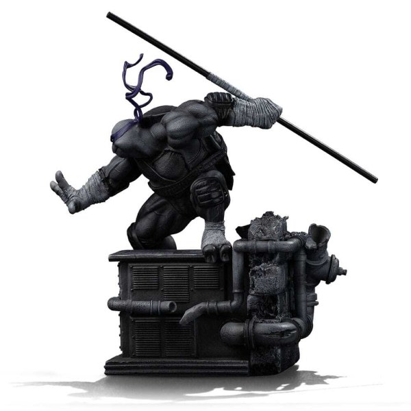 Ninja Turtles statuette 1/10 Art Scale Donatello Black and White Variant 26 cm
