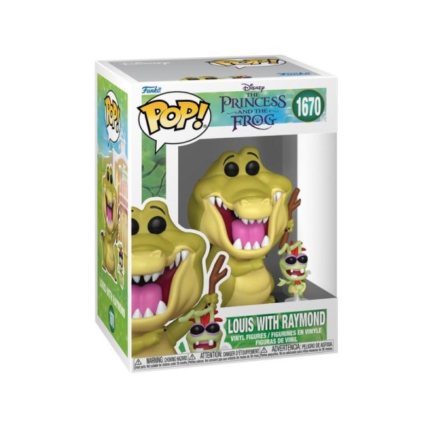 FUNKO POP! 1670 Louis And Raymond - Disney The Princess and the frog