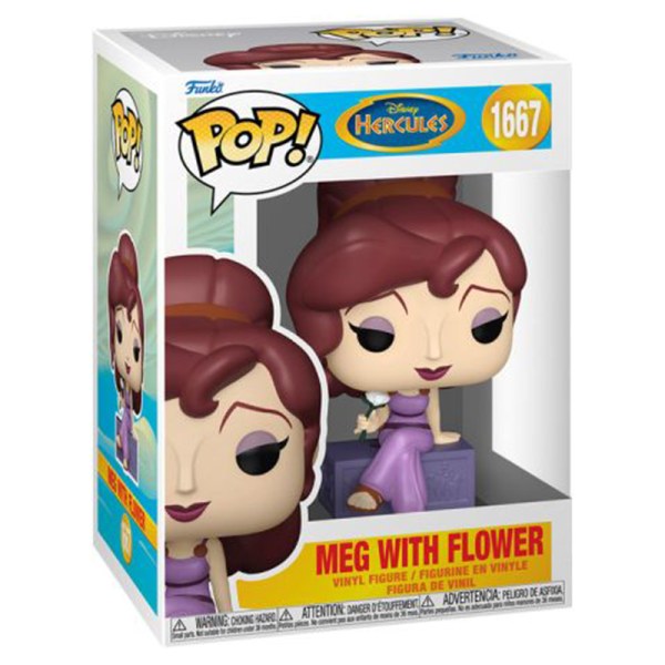 FUNKO POP! 1667 Meg With Flower - Disney Pop Hercules 25Th