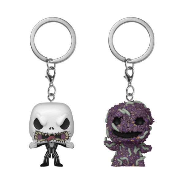 Pocket Pop keychain 2-Pack Jack & Oogie Boogie - Disney Nightmare Before Christmas