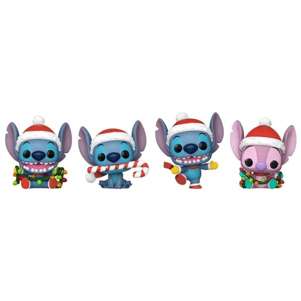 Pocket Pop Stitch Holiday 4Pack Christmas Tree Box - Disney Lilo & Stitch