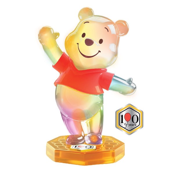 WINNIE THE POOH IN TRANSPARENT RAINBOW - DISNEY GRAND JESTER