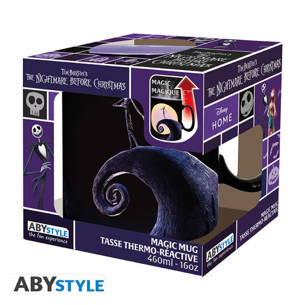 JACK & MOON MUG HEAT CHANGE - DISNEY NIGHTMARE BEFORE CHRISTMAS
