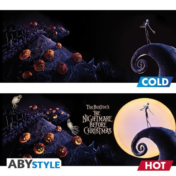 JACK & MOON MUG HEAT CHANGE - DISNEY NIGHTMARE BEFORE CHRISTMAS