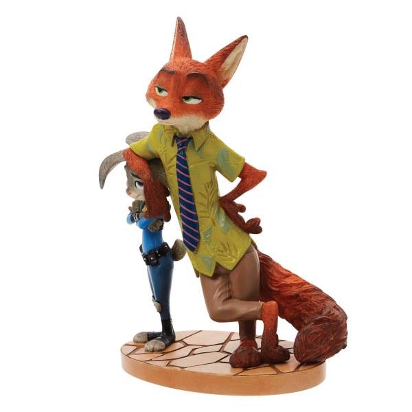 Nick Wilde & Judy Hopps Figurine – Zootopia - Disney Showcase Collection