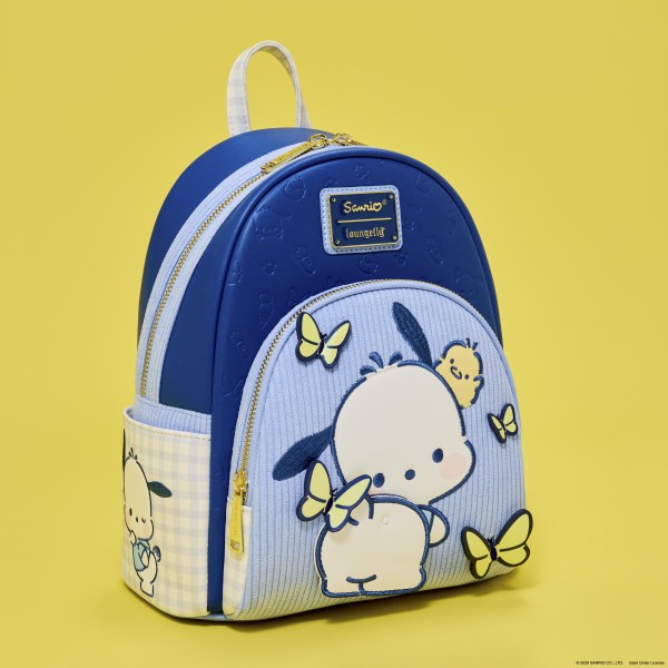 Pochacco Gingham Mini Backpack - Loungefly Sanrio