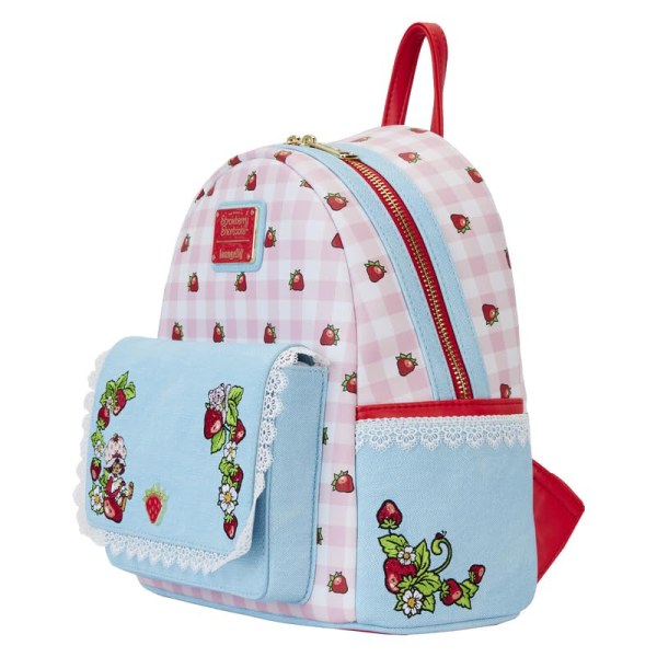 Strawberry Shortcake denim Mini Backpack - Loungefly