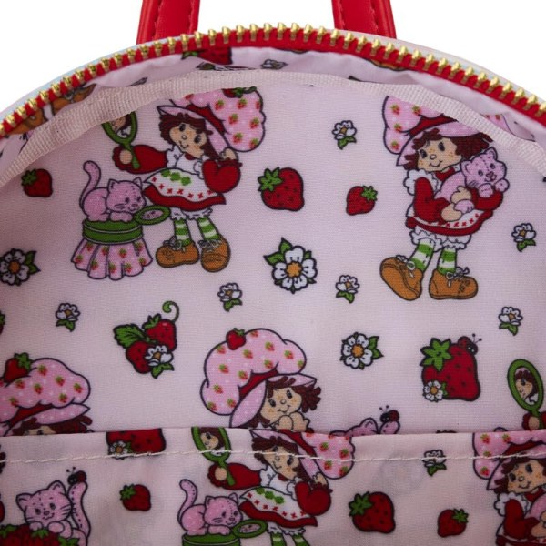 Strawberry Shortcake denim Mini Backpack - Loungefly
