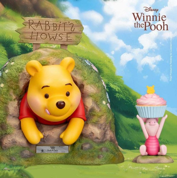 Disney Master Craft Pooh & Piglet statuette 33 cm