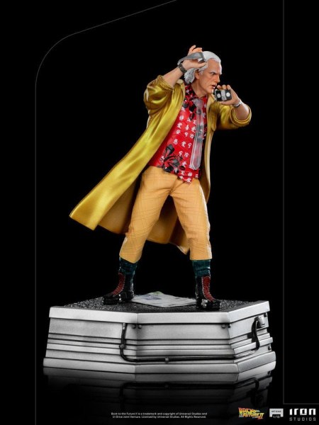 Back to the Future Part II 1/10 Art Scale Doc Brown Statue 25 cm